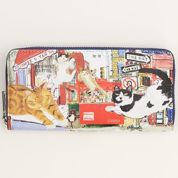 マンハッタナーズ（Manhattaner’s）/【マンハッタナーズ】ライブリーパース　ラウンドファスナー長財布