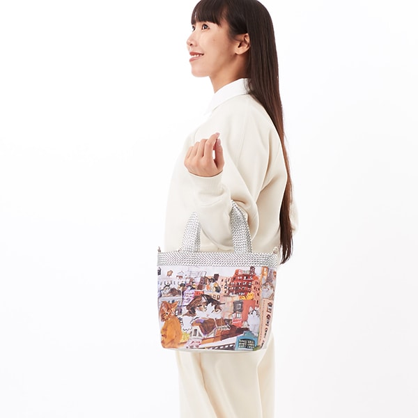 マンハッタナーズ(Manhattaner’s)/《雑誌掲載商品》【マンハッタナーズ】ダズリン 2WAY手提げバッグ