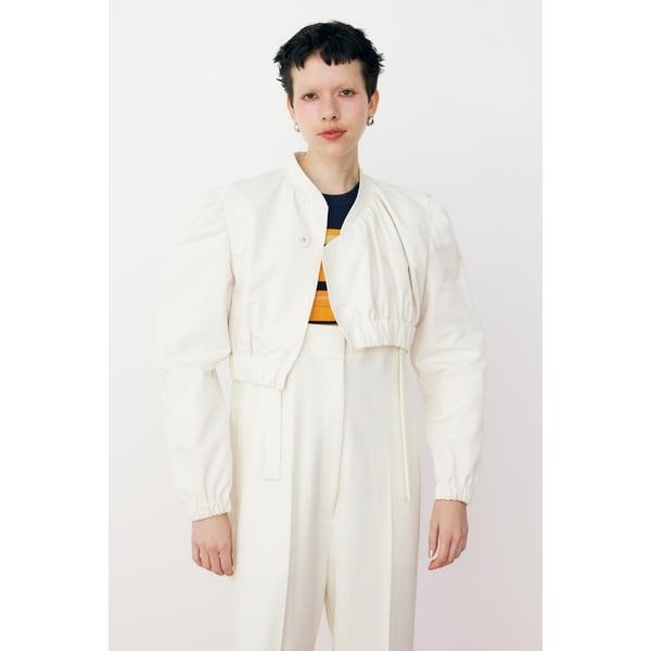 ヘリンドットサイ（HeRIN．CYE）/Many gather short blouson