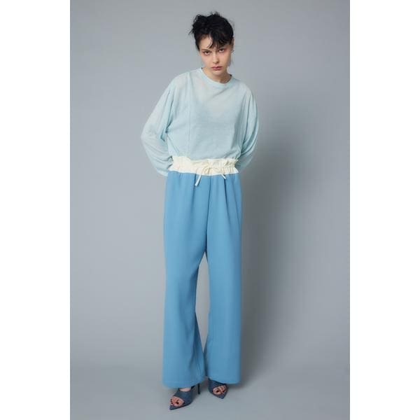 ヘリンドットサイ（HeRIN．CYE）/Drost gather pants