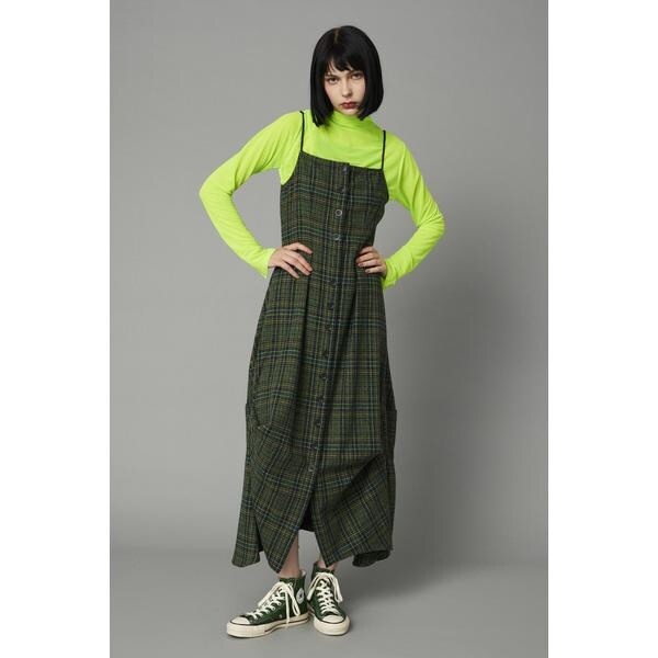 ヘリンドットサイ（HeRIN．CYE）/Check long dress