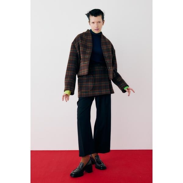 ヘリンドットサイ（HeRIN．CYE）/Round compact jacketの通販は