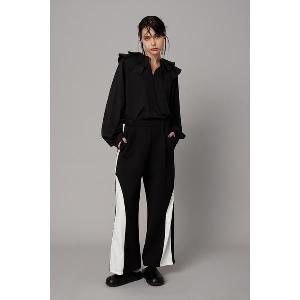 ヘリンドットサイ（HeRIN．CYE）/Feels Switch piping pants