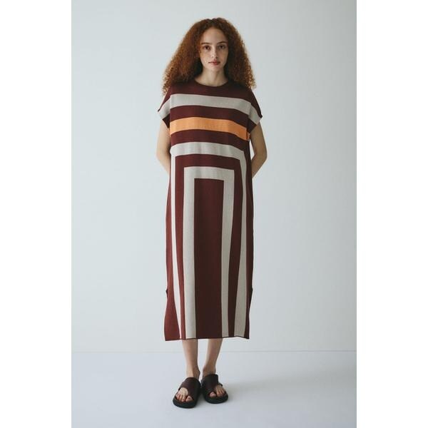 ヘリンドットサイ（HeRIN．CYE）/Square knit one piece 【公式通販】