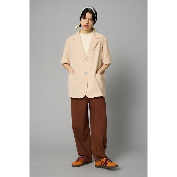ヘリンドットサイ（HeRIN．CYE）/Over size half  jacket_3