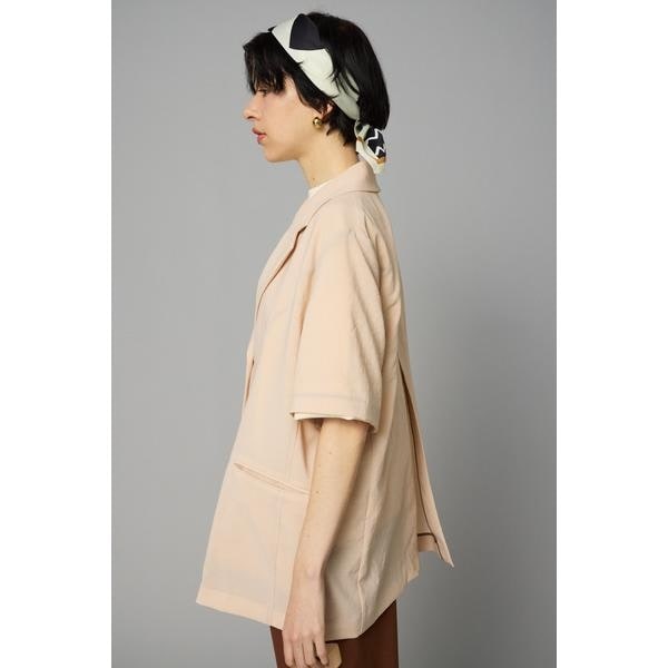 ヘリンドットサイ（HeRIN．CYE）/Over size half  jacket_4