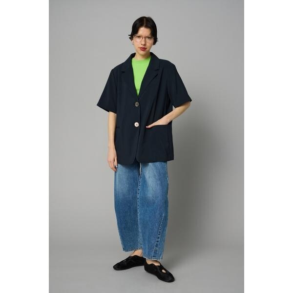 ヘリンドットサイ（HeRIN．CYE）/Over size half  jacket_6