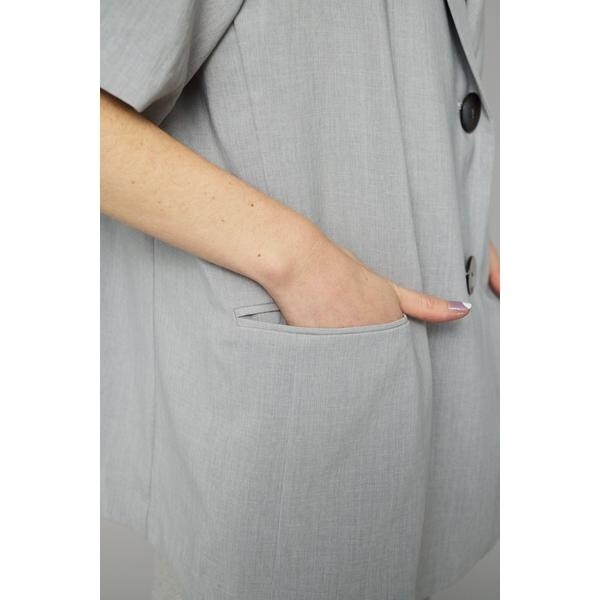 ヘリンドットサイ（HeRIN．CYE）/Over size half  jacket_16