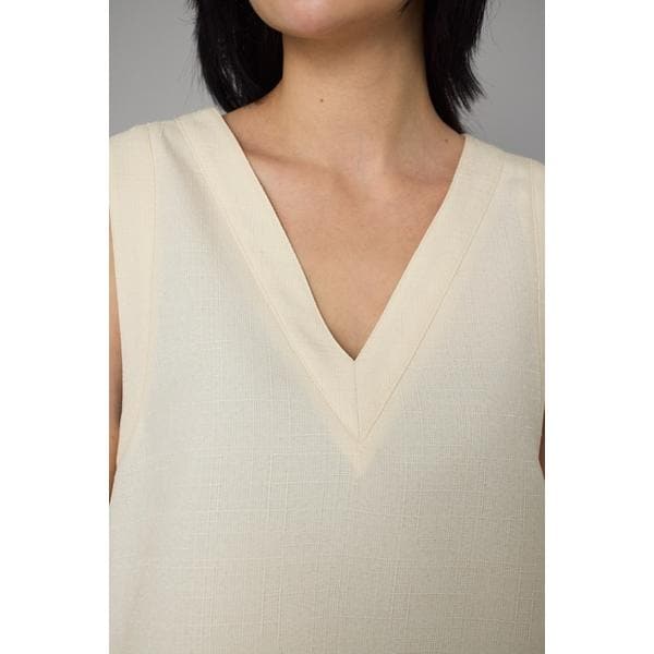 ヘリンドットサイ（HeRIN．CYE）/V neck vest_6