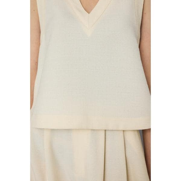 ヘリンドットサイ（HeRIN．CYE）/V neck vest_9