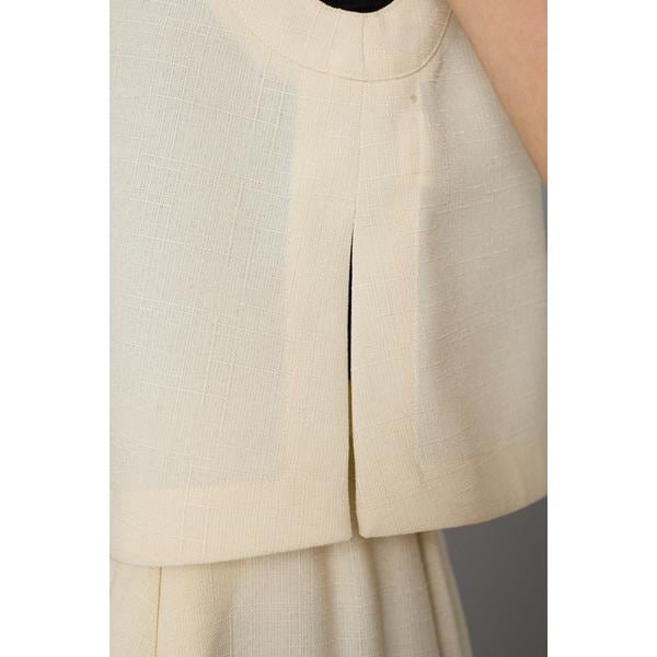 ヘリンドットサイ（HeRIN．CYE）/V neck vest_10