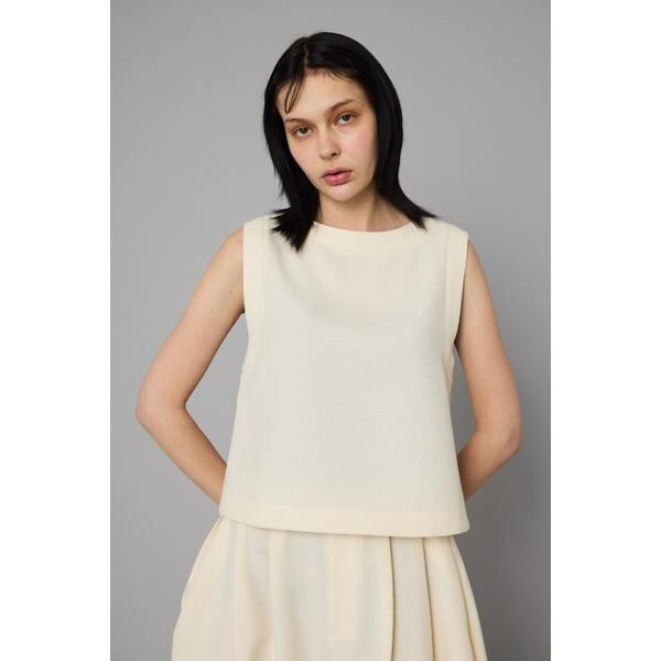 ヘリンドットサイ（HeRIN．CYE）/V neck vest_11