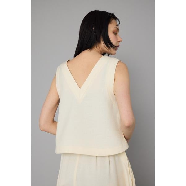 ヘリンドットサイ（HeRIN．CYE）/V neck vest_12