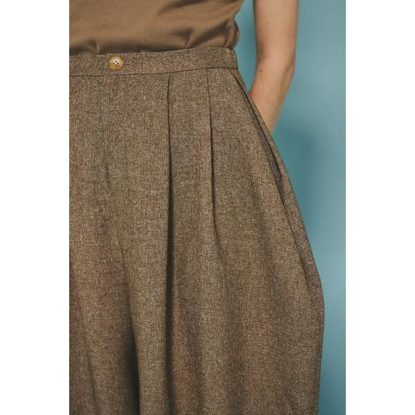 【新品未使用】HeRIN.CYE メニータックパンツ Many tuck pants メニータックパンツ（その他パンツ）｜HeRIN