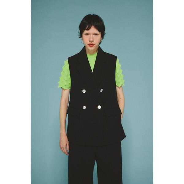 ヘリンドットサイ（HeRIN．CYE）/Side open giletの通販はau PAY