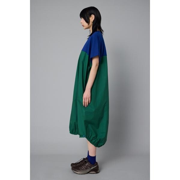 【新品タグ付】HeRIN.CYE ヘリンドットサイ スリップワンピース HeRIN.CYE（ヘリンドットサイ）の「Switching dress（ワンピース