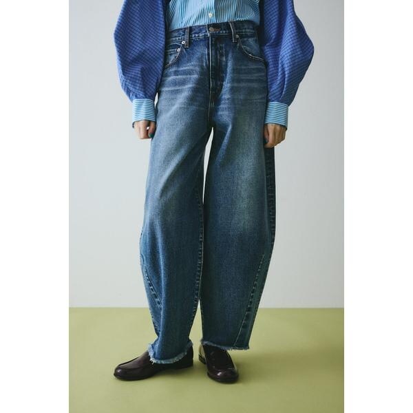 ヘリンドットサイ（HeRIN．CYE）/Fringe hem denim