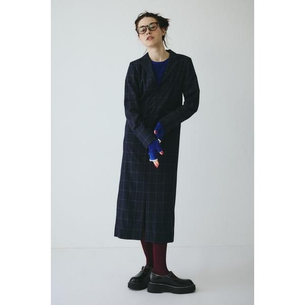 ヘリンドットサイ（HeRIN．CYE）/Jacket like long dress_1