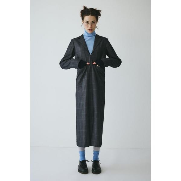 ヘリンドットサイ（HeRIN．CYE）/Jacket like long dress_11