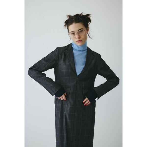 ヘリンドットサイ（HeRIN．CYE）/Jacket like long dress_12