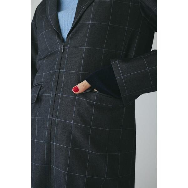 ヘリンドットサイ（HeRIN．CYE）/Jacket like long dress_17