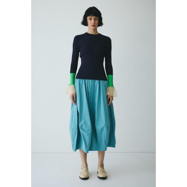 ヘリンドットサイ（HeRIN．CYE）/Flare sleeve knit tops