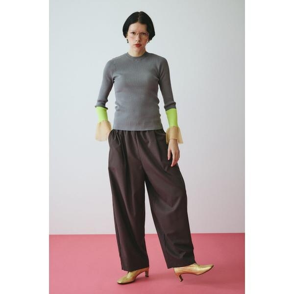 ヘリンドットサイ（HeRIN．CYE）/Flare sleeve knit tops
