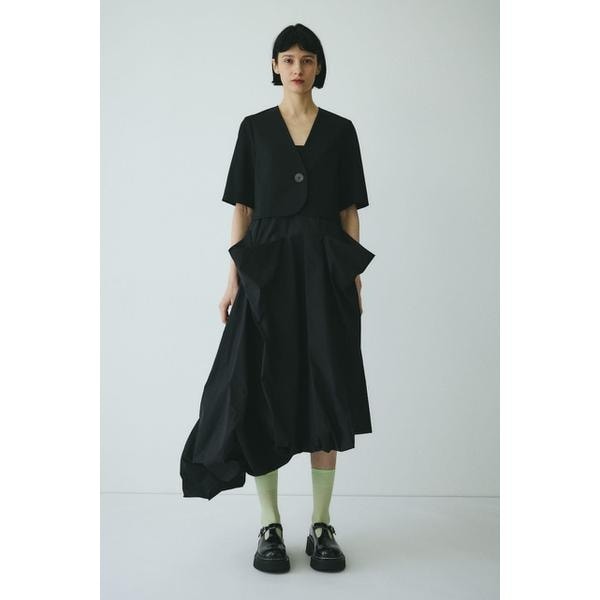 ヘリンドットサイ（HeRIN．CYE）/CLO Round hem half sleeve JK