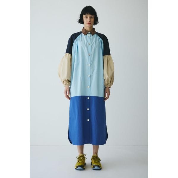 ヘリンドットサイ（HeRIN．CYE）/Color block dress