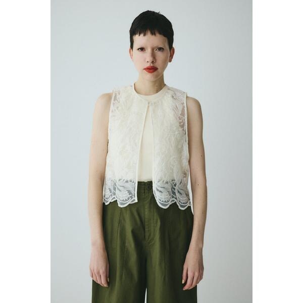 ヘリンドットサイ（HeRIN．CYE）/Lace vest