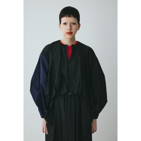 ヘリンドットサイ（HeRIN．CYE）/Balloon hem nylon blouson