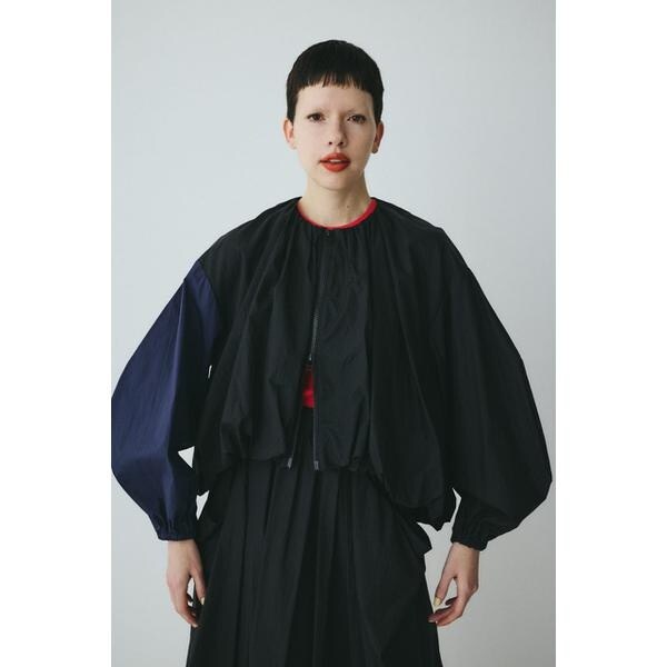 ヘリンドットサイ（HeRIN．CYE）/Balloon hem nylon blouson