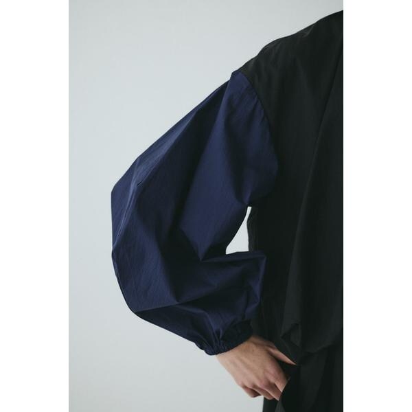 ヘリンドットサイ（HeRIN．CYE）/Balloon hem nylon blouson