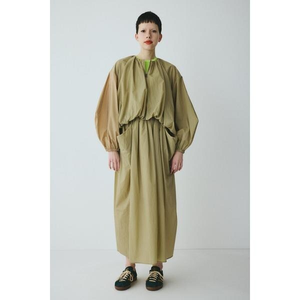 ヘリンドットサイ（HeRIN．CYE）/Balloon hem nylon blouson