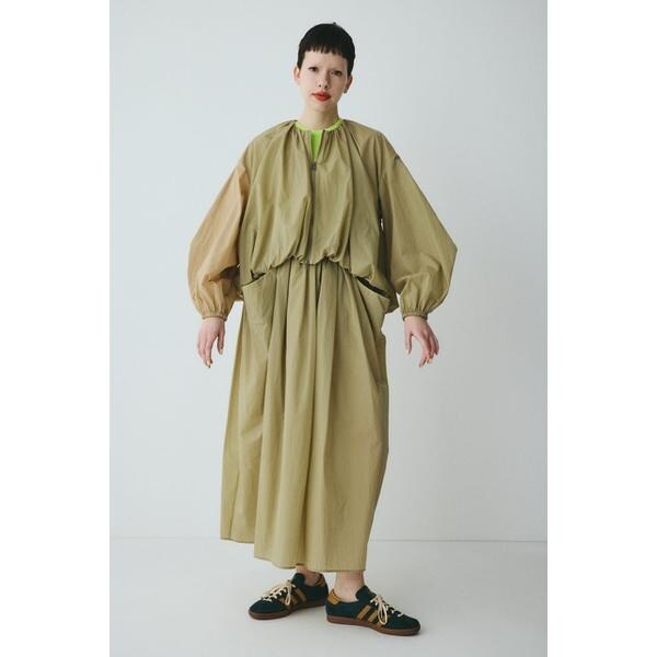 ヘリンドットサイ（HeRIN．CYE）/Balloon hem nylon blouson