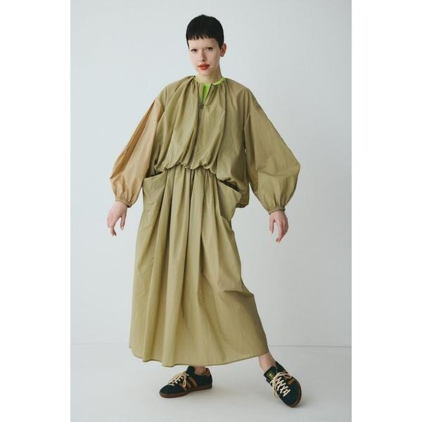 ヘリンドットサイ（HeRIN．CYE）/Balloon hem nylon blouson