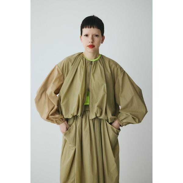 ヘリンドットサイ（HeRIN．CYE）/Balloon hem nylon blouson