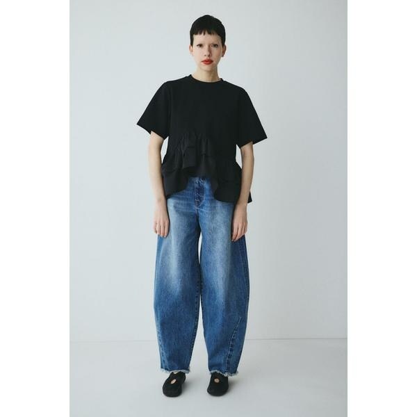 ヘリンドットサイ（HeRIN．CYE）/Frill hem ponte tops 【公式通販】