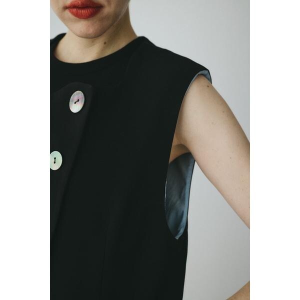 ヘリンドットサイ（HeRIN．CYE）/Wave neck vest_15