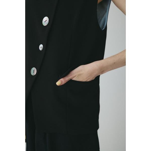 ヘリンドットサイ（HeRIN．CYE）/Wave neck vest_17