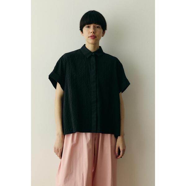 新品タグ付き ヘリンドットサイ Back long shirtバックロングシャツ