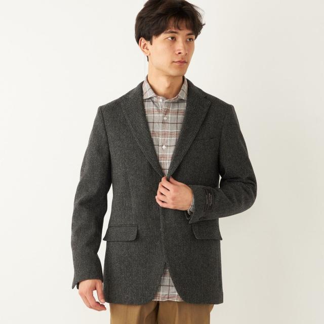 FOXEY フォクシー 日本製 テーラードジャケット 38 ブラック メンズ FOXEY フォクシー 日本製 テーラードジャケット 38 ブラック メンズ