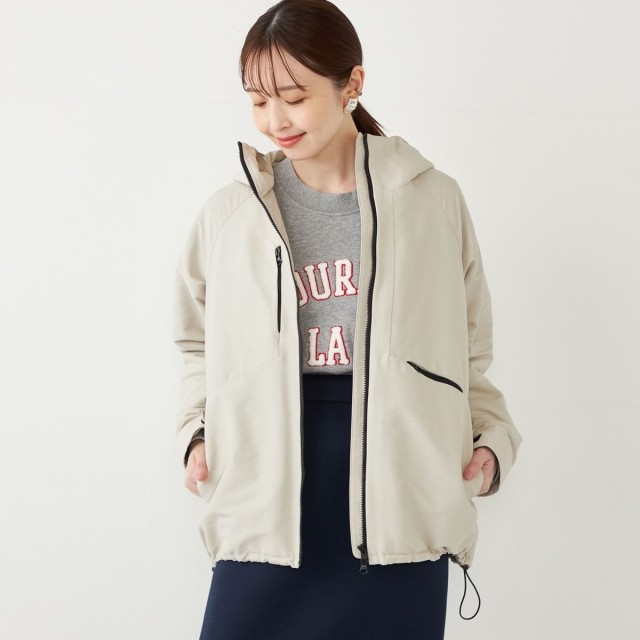 シップス カラーズ（SHIPS Colors）/SHIPS Colors:〈手洗い可能〉ダウンライナー グログラン パーカー◇