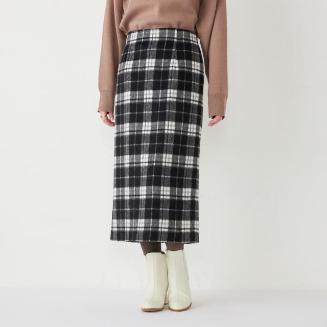 シップス カラーズ（SHIPS Colors）/SHIPS Colors: 起毛 チェック タイトスカートの通販は 7,920円