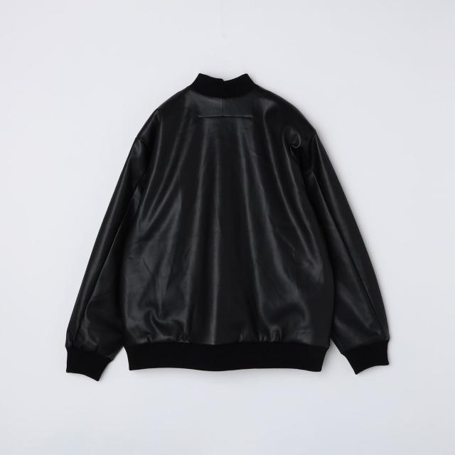 シップス カラーズ（SHIPS Colors）/SHIPS Colors:THERMOLITE(R) ボア ボマー ジャケット 合成皮革◇_2
