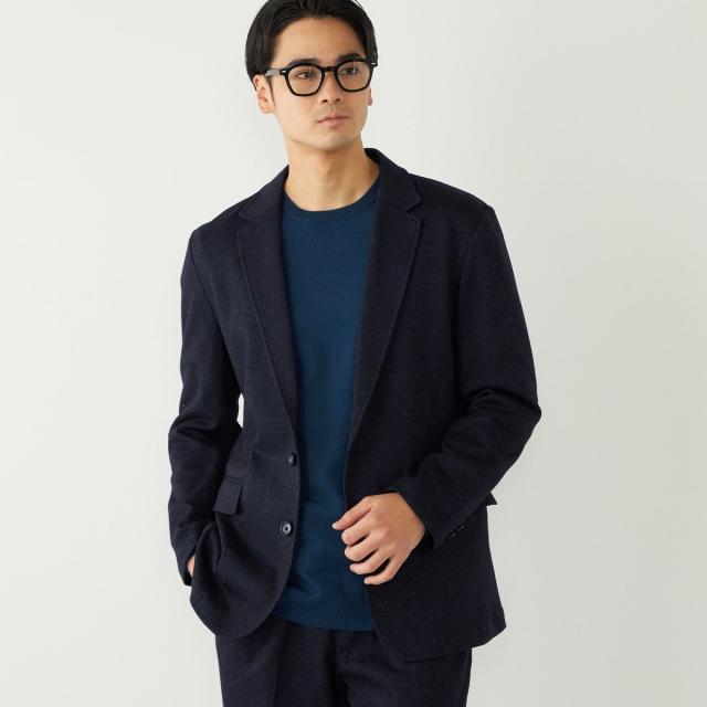 メンズ 紳士服 長袖シャツ ウール入り格子柄シャツ 2色組(GV-059