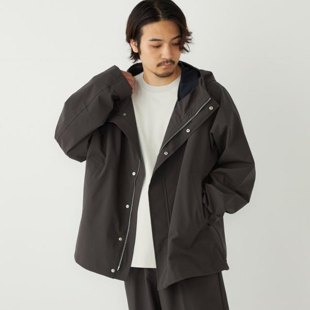 シップス カラーズ（SHIPS Colors）/SHIPS Colors:〈撥水・防風・洗濯機可能〉3レイヤー ライト ジップ フード ブルゾン