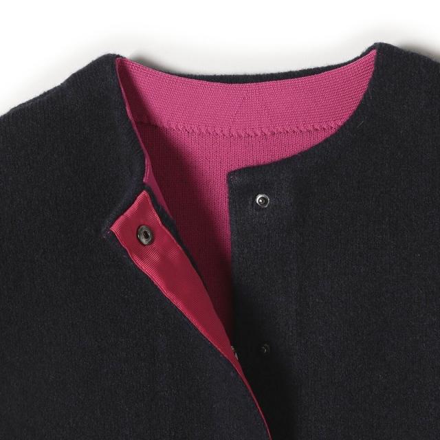 シップス カラーズ（SHIPS Colors）/《一部追加予約》SHIPS Colors:〈手洗い可能〉チャイニーズラクーン 接結 カーディガン◆