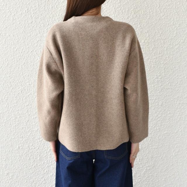 シップス カラーズ（SHIPS Colors）/《一部追加予約》SHIPS Colors:〈手洗い可能〉チャイニーズラクーン 接結 カーディガン◆