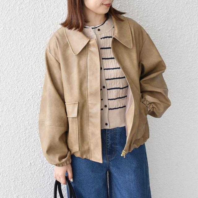 シップス カラーズ（SHIPS Colors）/SHIPS Colors:バイカー ジャケット